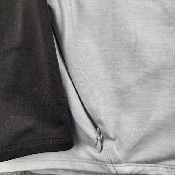 Footjoy Stretch Jacket Women Small Full Zip Golf Long Sleeve Gray Black Athletic - Picture 8 of 16